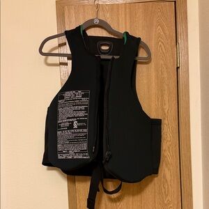Men's Black Swim Vest